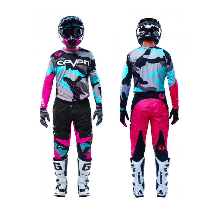 mx gear sets New Pink Seven MX Annex Motocross Gear Set Top Dirt Bike Suit MX Jerse – Prosacco